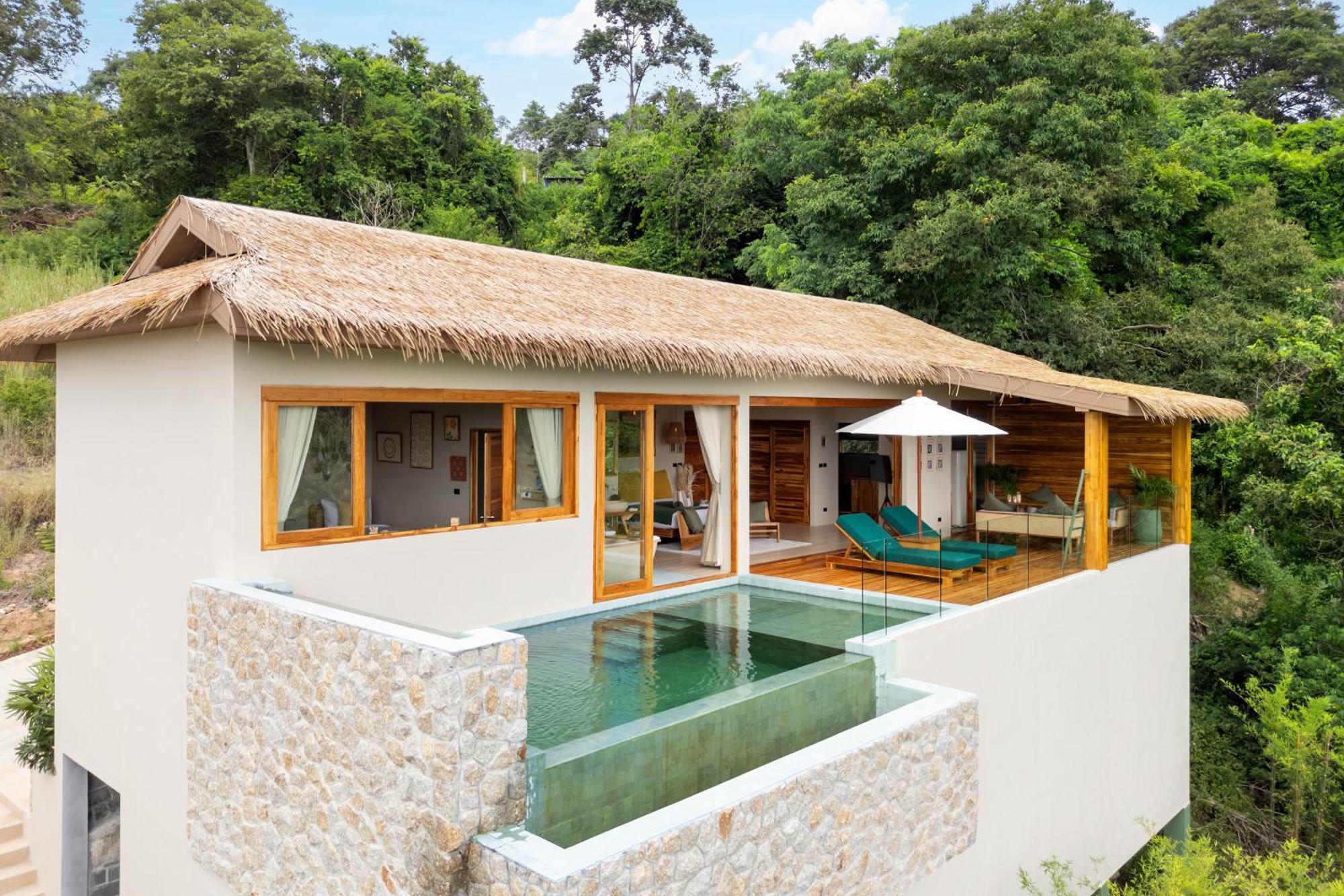Wild Cottages Elephant Sanctuary Resort Amphoe Koksamui Dış mekan fotoğraf