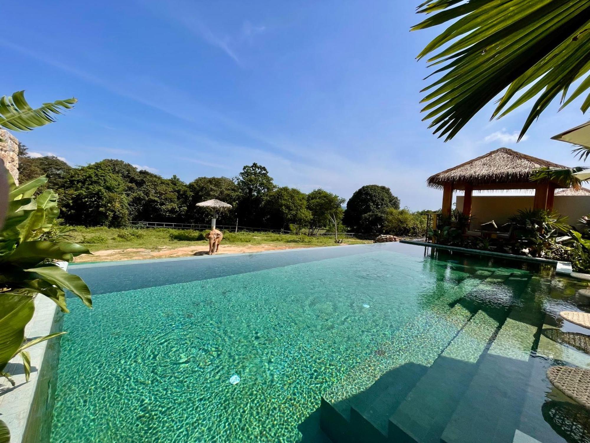 Wild Cottages Elephant Sanctuary Resort Amphoe Koksamui Dış mekan fotoğraf